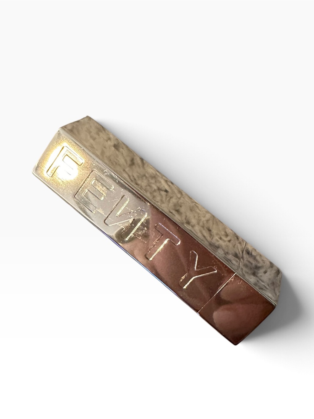 Fenty Beauty Slip Shine Sheer Shiny Lipstick Brown Nude Full Size